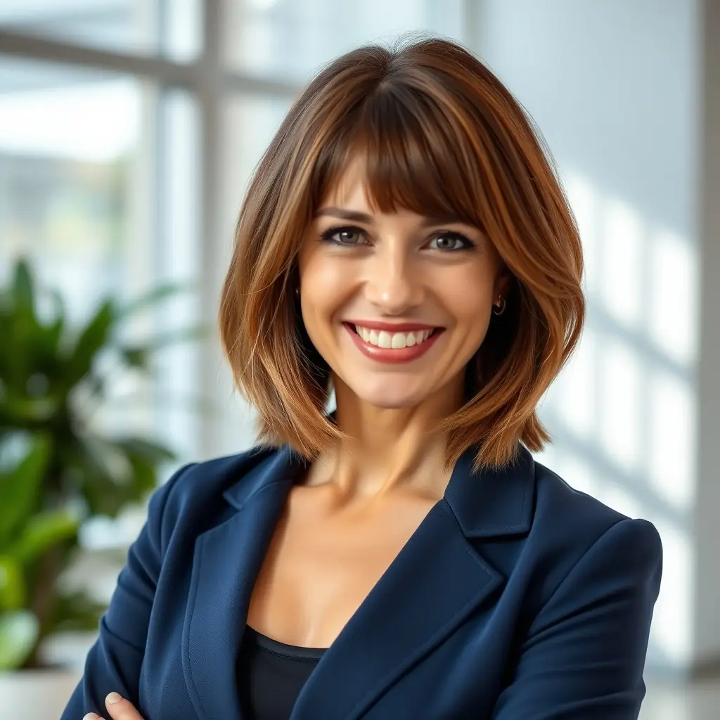 A professional portrait of the founder in a candid, inspiring setting, emphasizing authenticity and leadership, suitable for a website section highlighting the founder's story and vision.