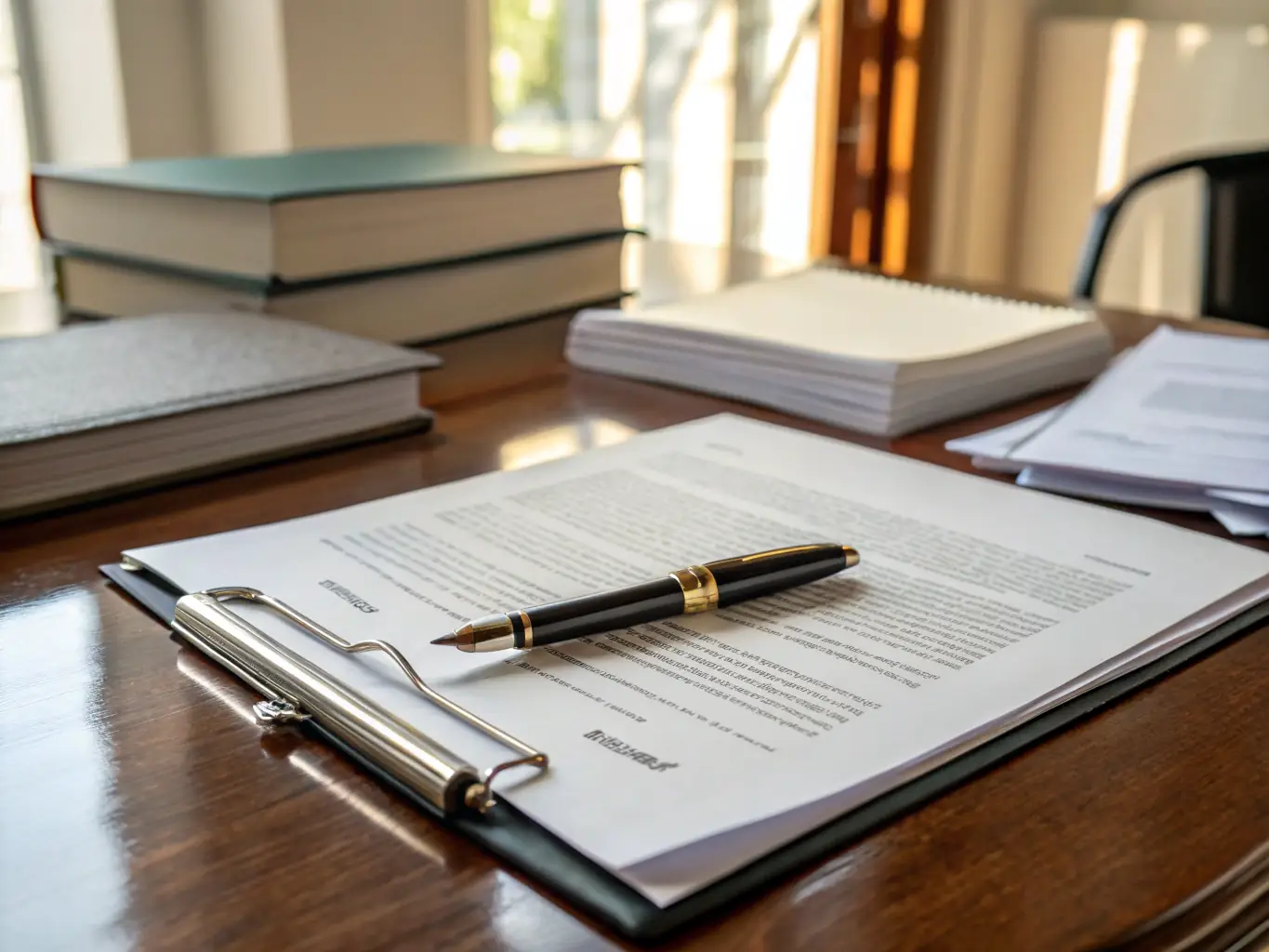 An image illustrating tax planning documents alongside real estate contracts, symbolizing Trustpoint's integrated approach to tax planning and real estate decisions.