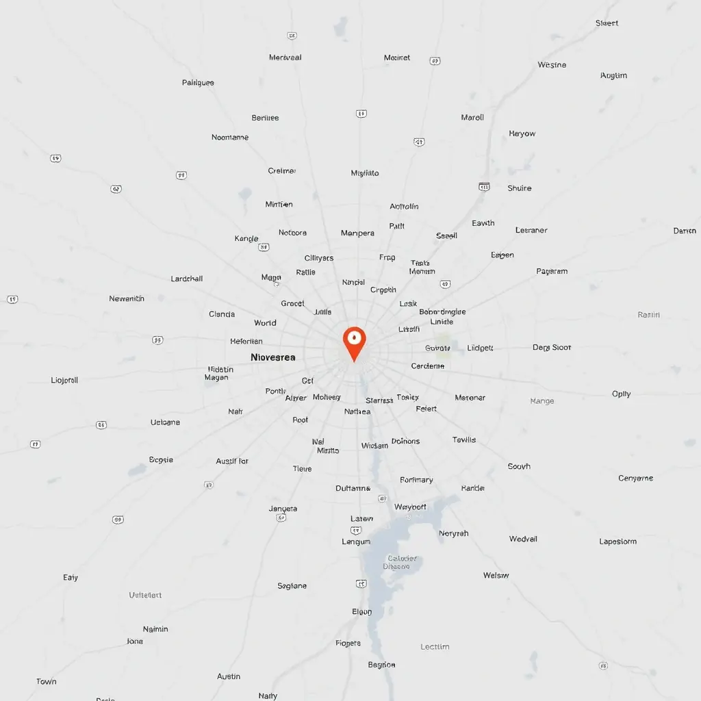 A small map of Austin, TX, highlighting the location of Four Season Dispatch LLC.