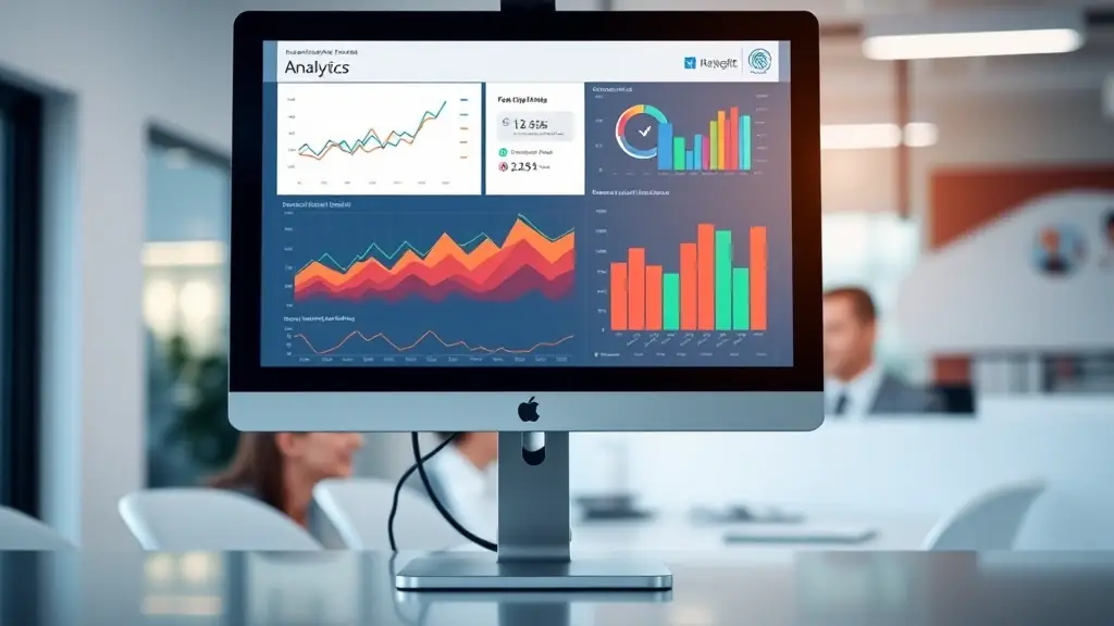 A visual montage of our project highlights, including screenshots of dashboards, social media content, and ecommerce sites, illustrating our comprehensive service offerings.