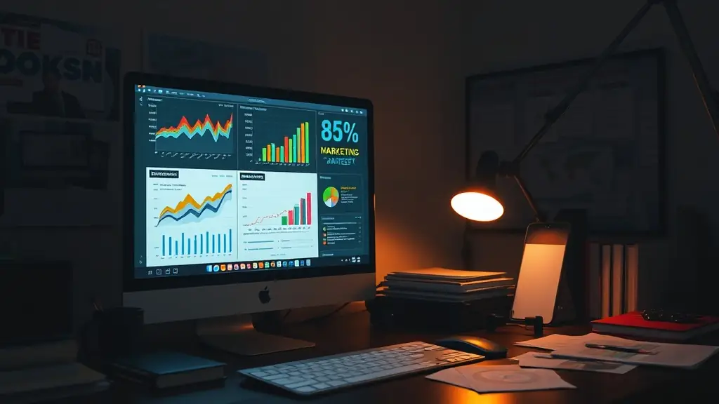 A visually appealing image showcasing targeted online ads leading to increased sales for digital products. The image should convey the effectiveness and precision of PPC advertising in driving relevant traffic to an online store.