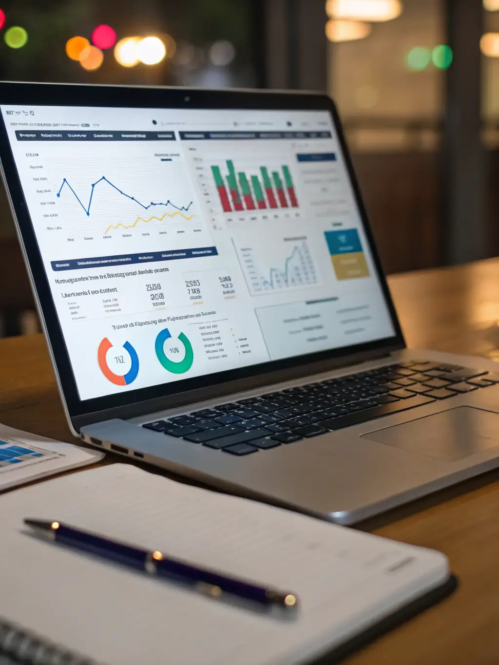 A visually appealing report showcasing key PPC metrics, such as impressions, clicks, conversions, and cost per acquisition, presented in a clear and concise manner.