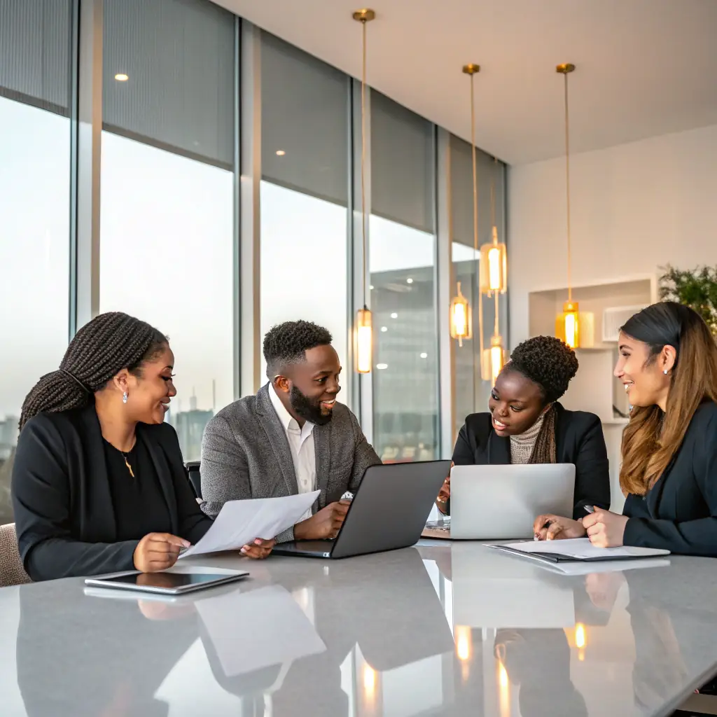 professional team working in a modern office environment, representing the company's commitment to quality and innovation