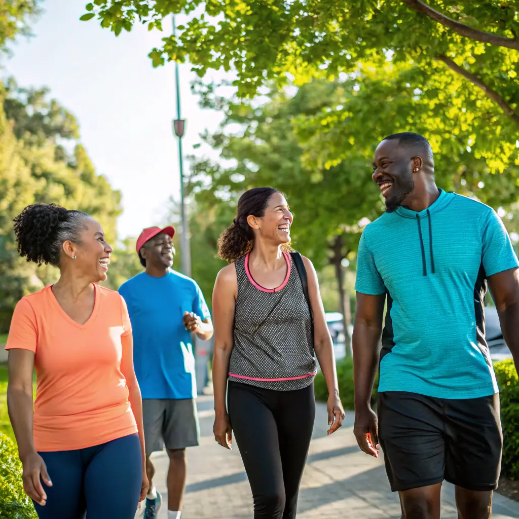 Image of diverse individuals benefiting from Prime Meridian Healthcare's services, showcasing vitality and well-being.