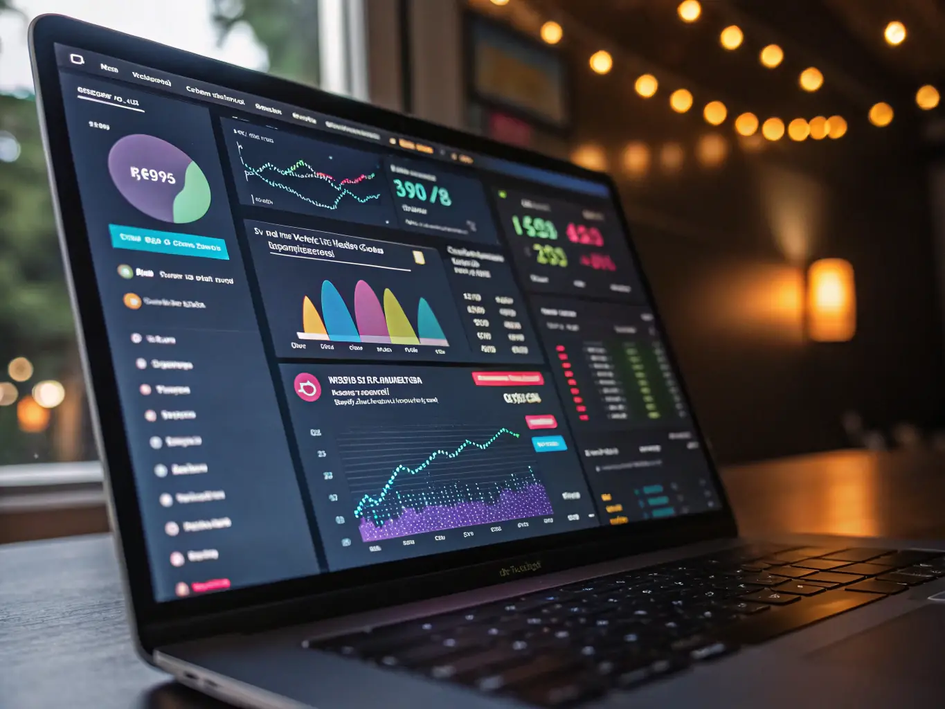 An image of a website analytics dashboard displaying positive growth metrics, highlighting the effectiveness of YMEQUITY's web development strategies.