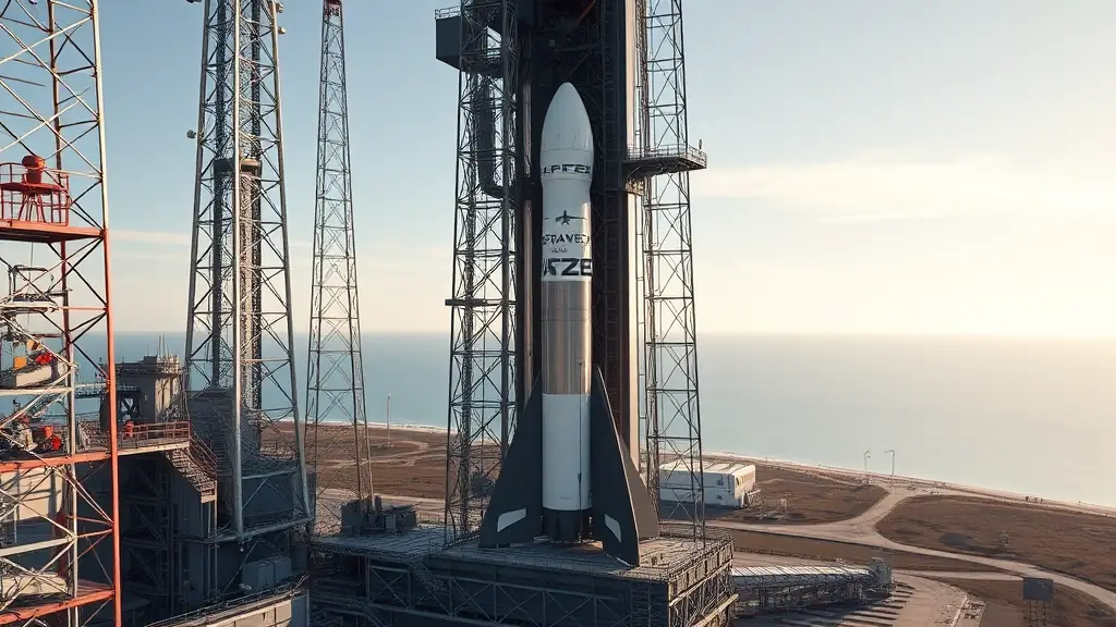 Slides for SpaceX Starbase - with Rubick. Elon, Yahoo, Google, Bing, Facebook, X, top AI Team with Rocket son the pad and Omegacube a Jedi, and r2 2025 and an X wing fighter near Starbase, Texas, United States, and adjacent to South Padre Island, Texas
