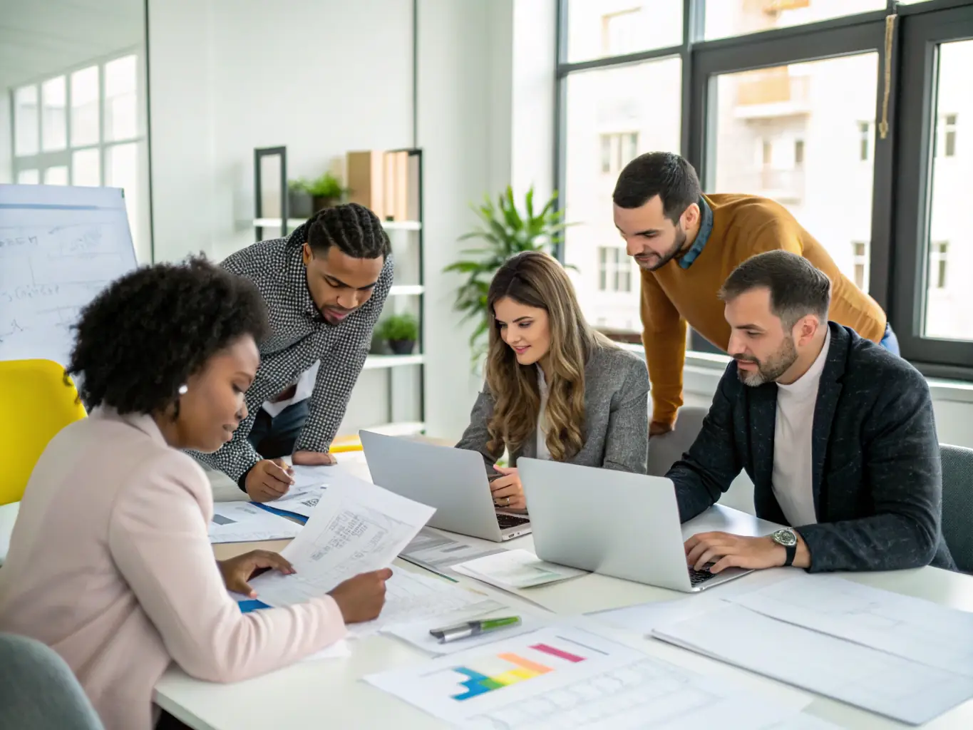 A professional team coordinating international and local logistics, showcasing our logistics expertise.