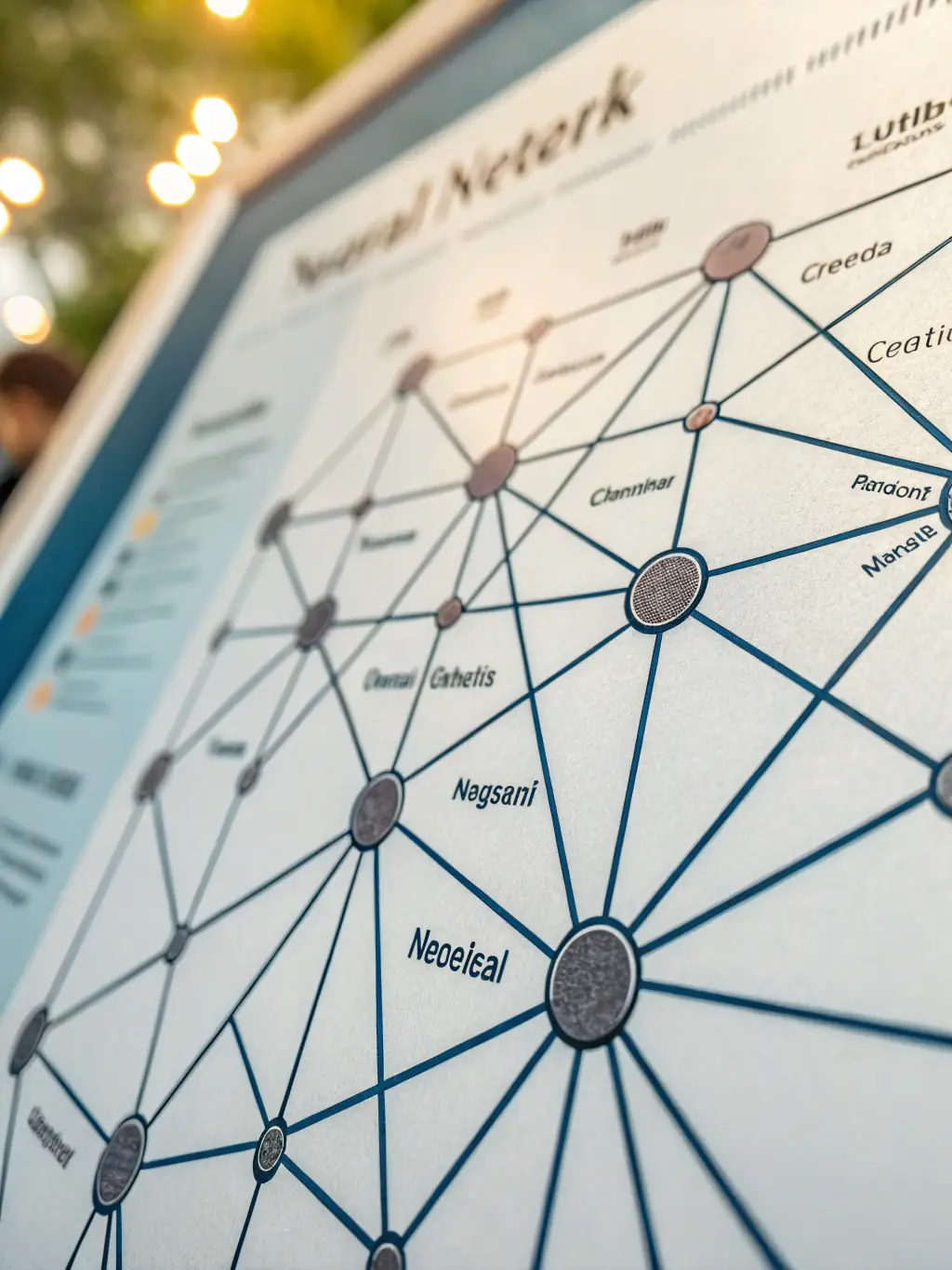 A detailed close-up of a convolutional neural network diagram, highlighting feature extraction from a visual input, used to illustrate Spook's CNN capabilities.
