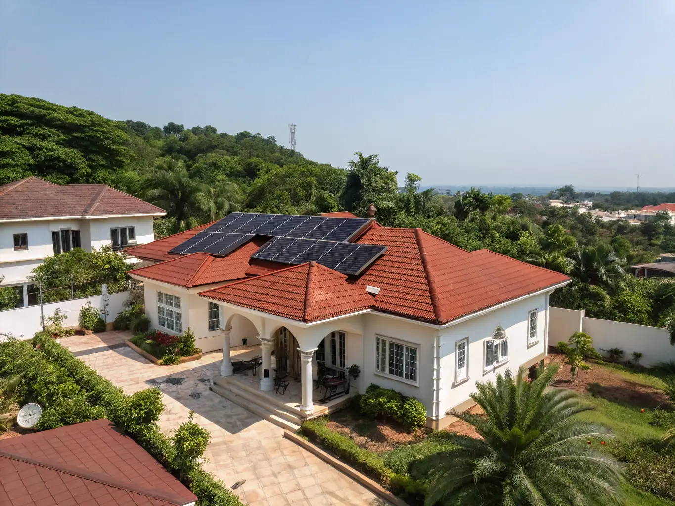 A high-quality photograph showcasing a modern house with a 'Verified' badge displayed prominently on the image, symbolizing trust and security in property listings.