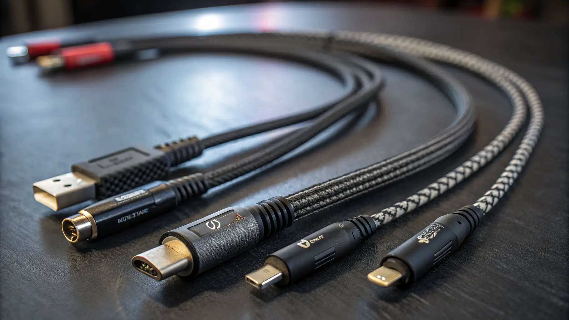 a high-resolution image of CELINTECH's product lineup showcasing cables, connectors, and lightning arresters, emphasizing durability and waterproof features