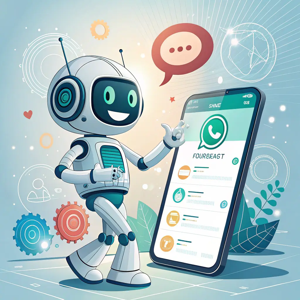 A friendly chatbot icon with a speech bubble, indicating instant support and communication.