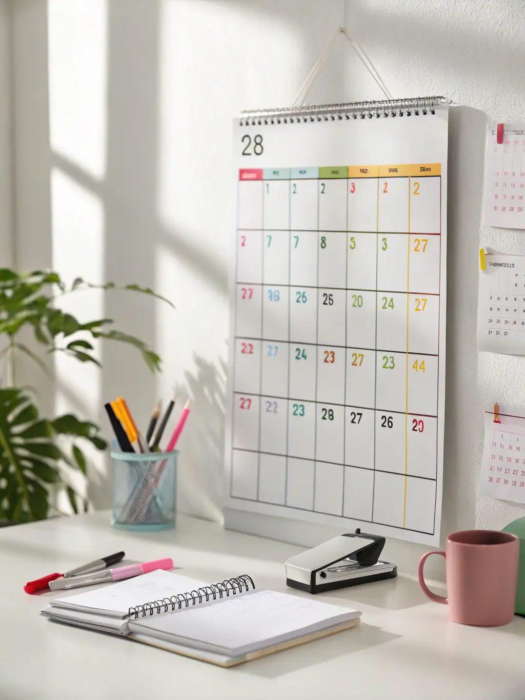 An image of a calendar highlighting a 14-day period, representing the standard processing time for apostille services at Trustpoint.
