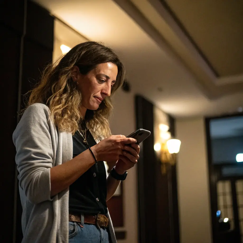 Chloe has a keen eye for detail, often seen with a smartphone in hand, meticulously testing its features and capabilities.