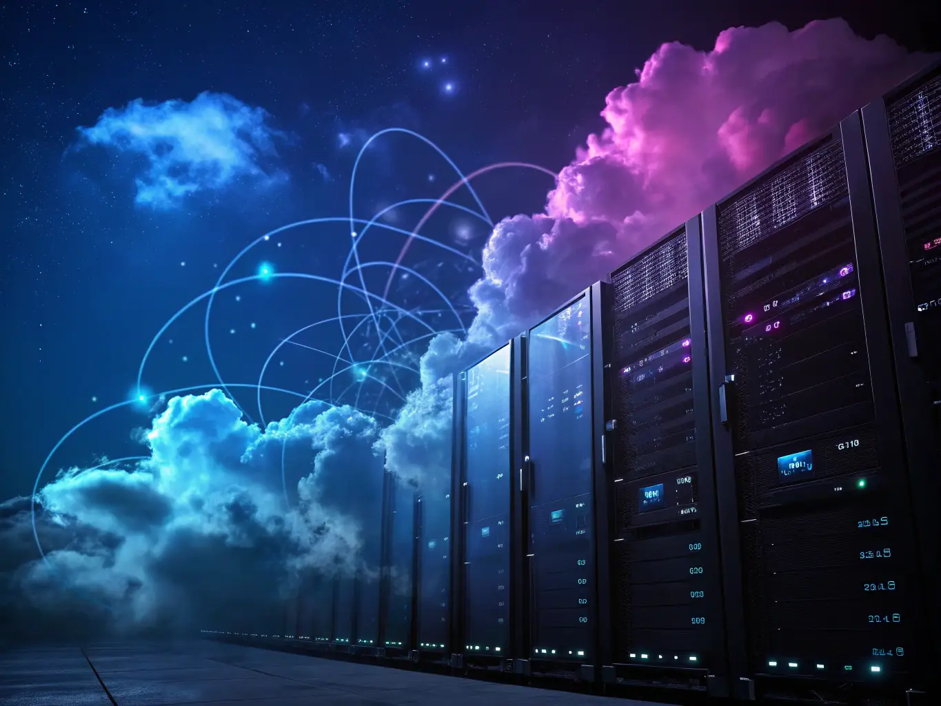 abstract or technology-themed image illustrating marketing automation or SaaS growth