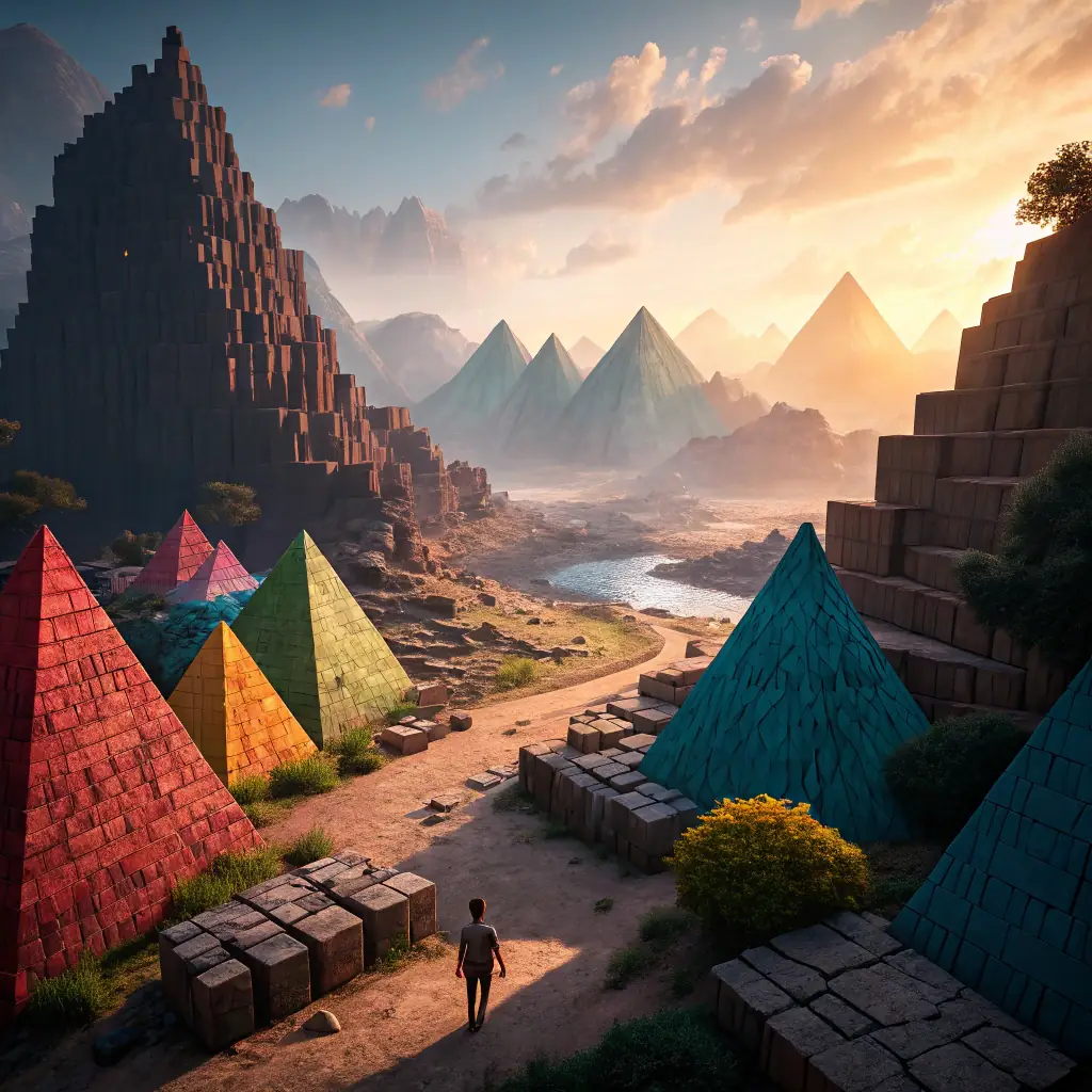 A screenshot showcasing a visually stunning game environment developed by Richman Software Development Company, highlighting advanced graphics and immersive design.