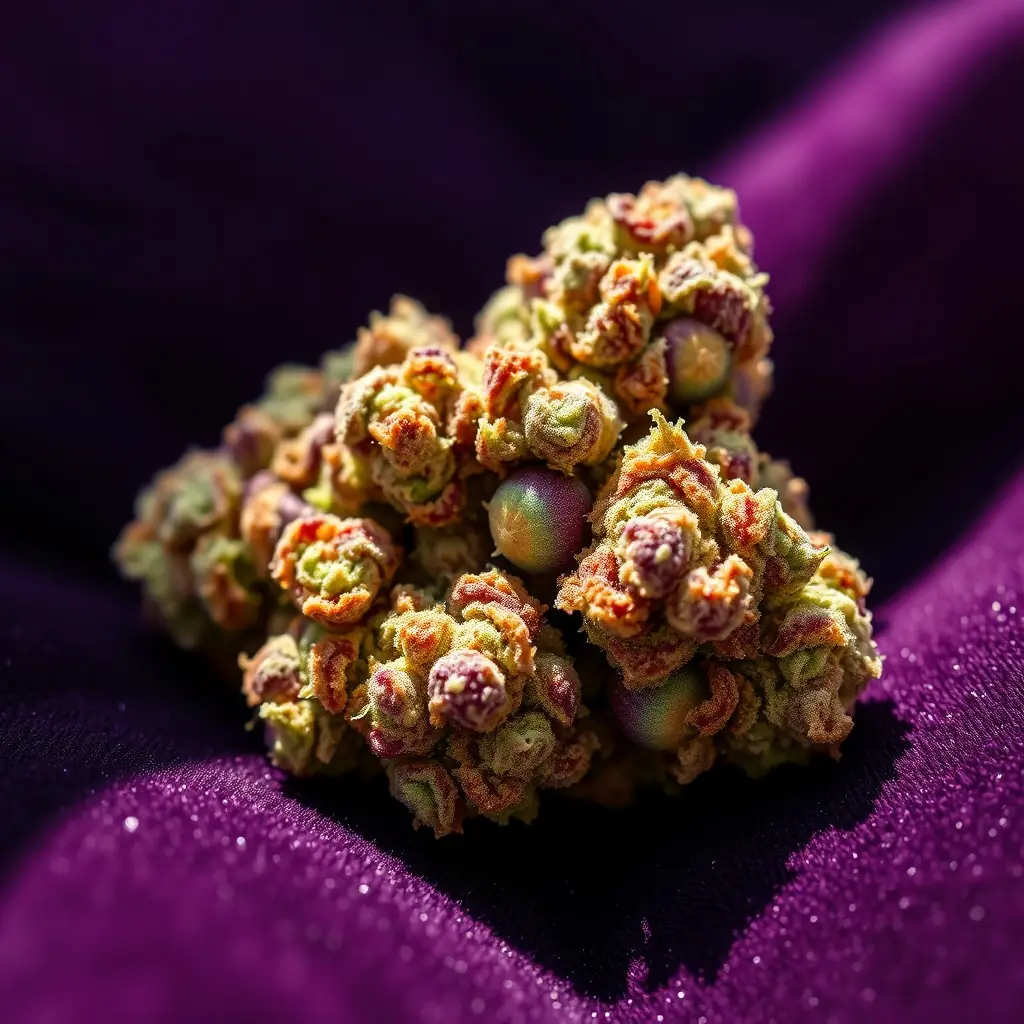 A close-up shot of Lemon Cherry Gelato cannabis flower, showcasing its vibrant colors and trichome coverage, in a well-lit, professional studio setting. The image should convey the premium quality and freshness of the product available at MrGreenDc.
