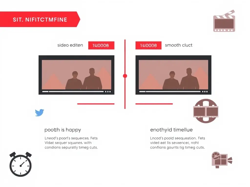 Tworzenie reklam video – infografika 'Sekundy, które sprzedają', pokazująca różnicę między zwykłą rolką a dobrze zmontowanym filmem