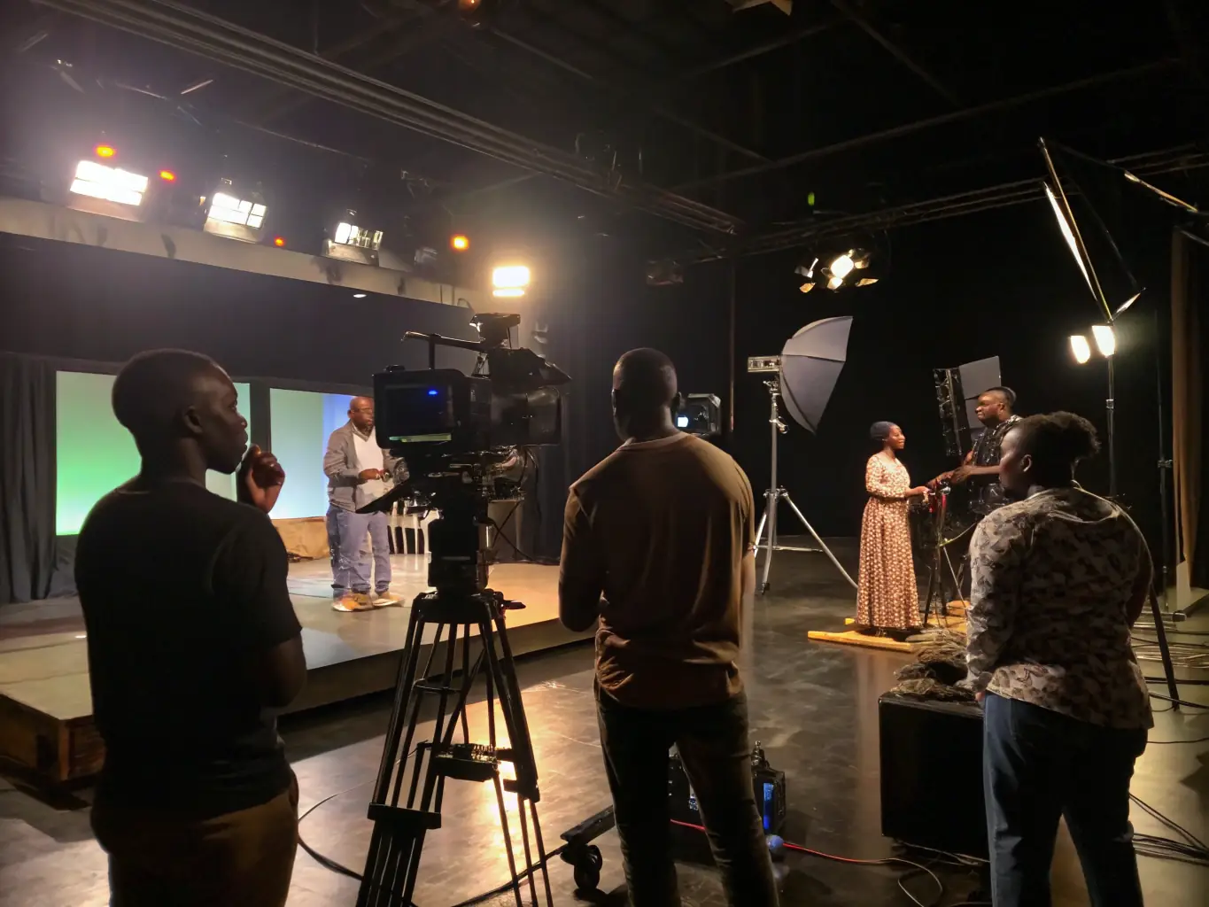 A dynamic scene showing brand placements within a scripted episode, emphasizing storytelling and brand visibility.