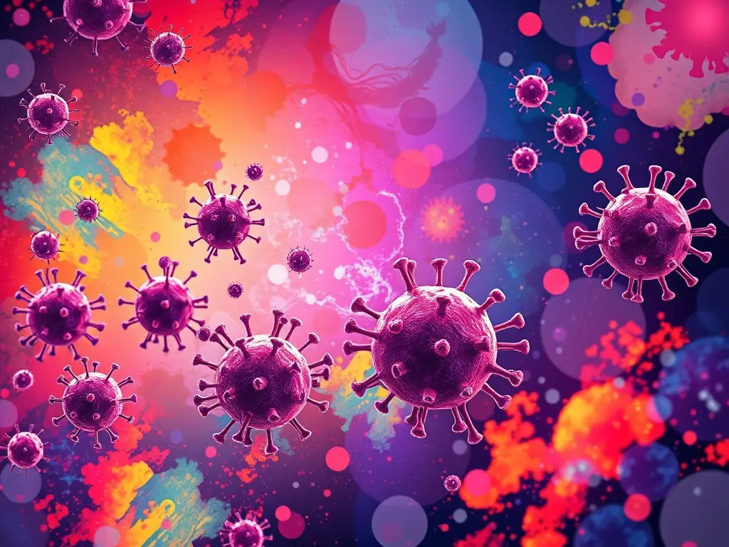 A digital illustration of immune cells working in harmony, representing the body's defense system. The image should convey a sense of scientific precision and hope.