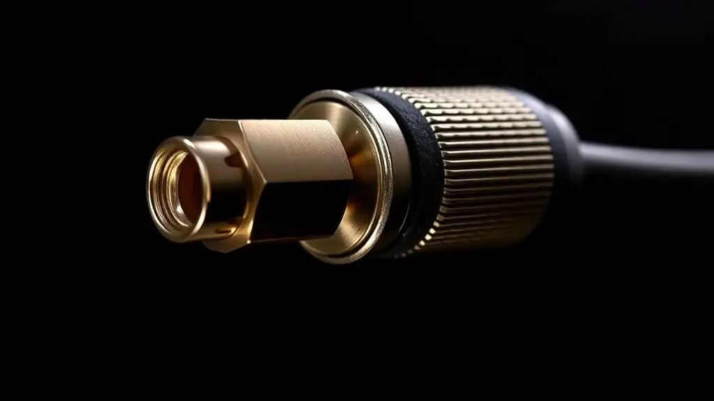 A high-resolution image of RF coaxial cables used in wireless distribution systems, showcasing their structure and application in a professional setting.