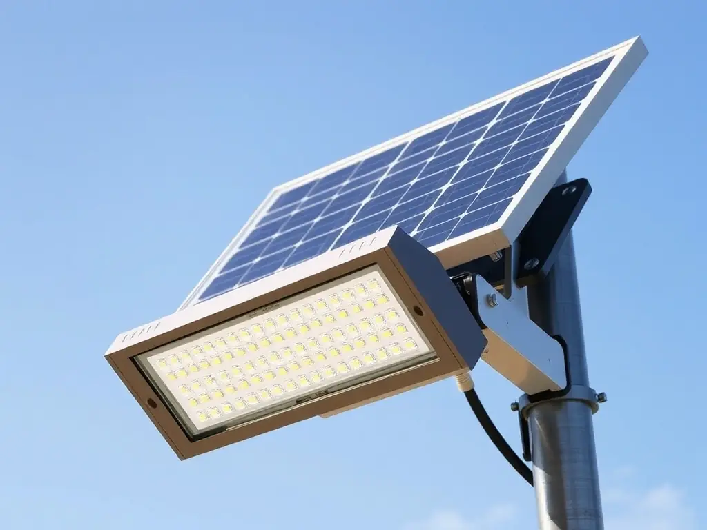 a modern solar lighting project showcasing CELINTECH's innovative solutions for municipal and industrial sectors