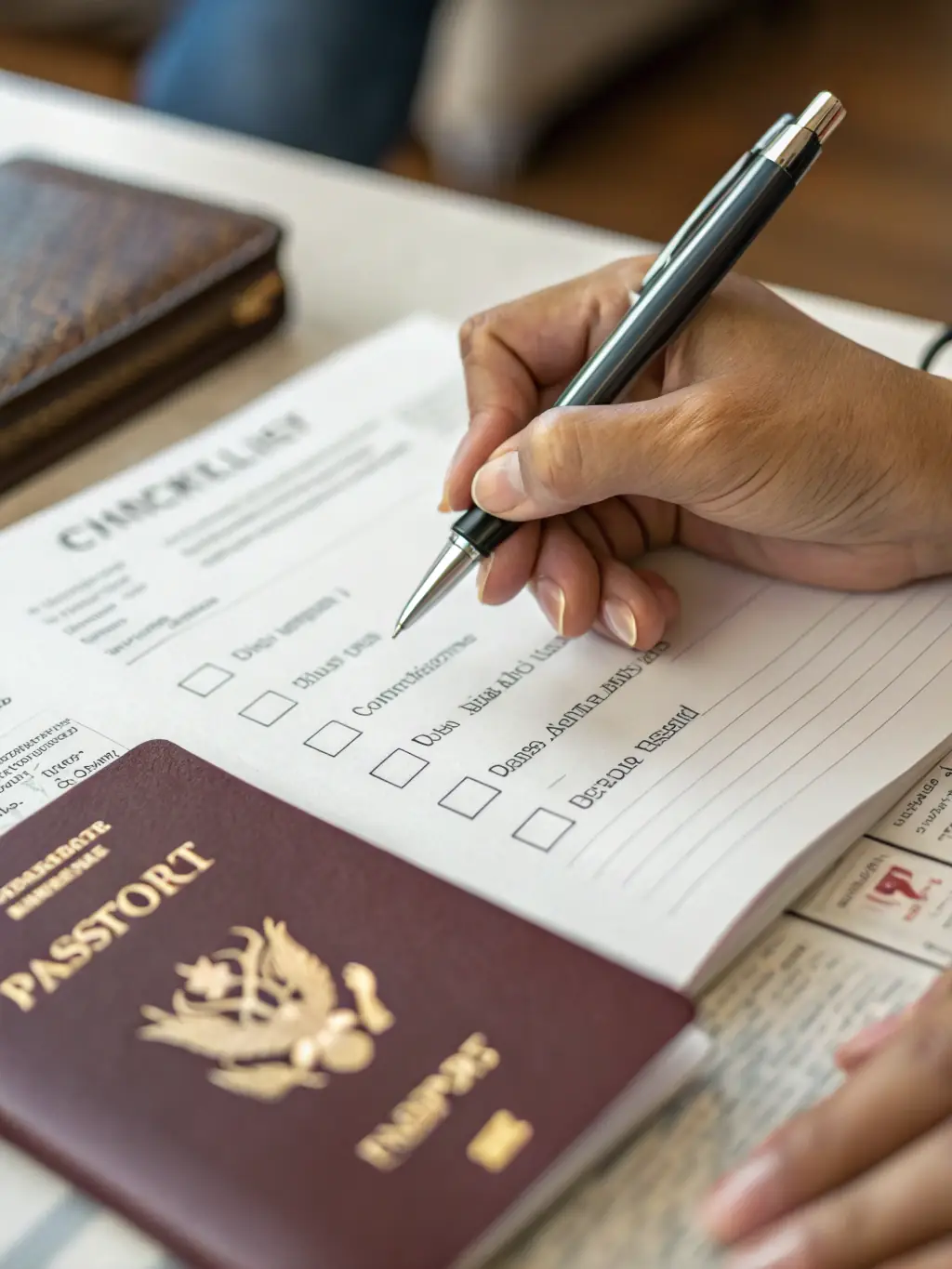A detailed checklist of required documents for ITIN application, organized and easy to follow, representing thoroughness.