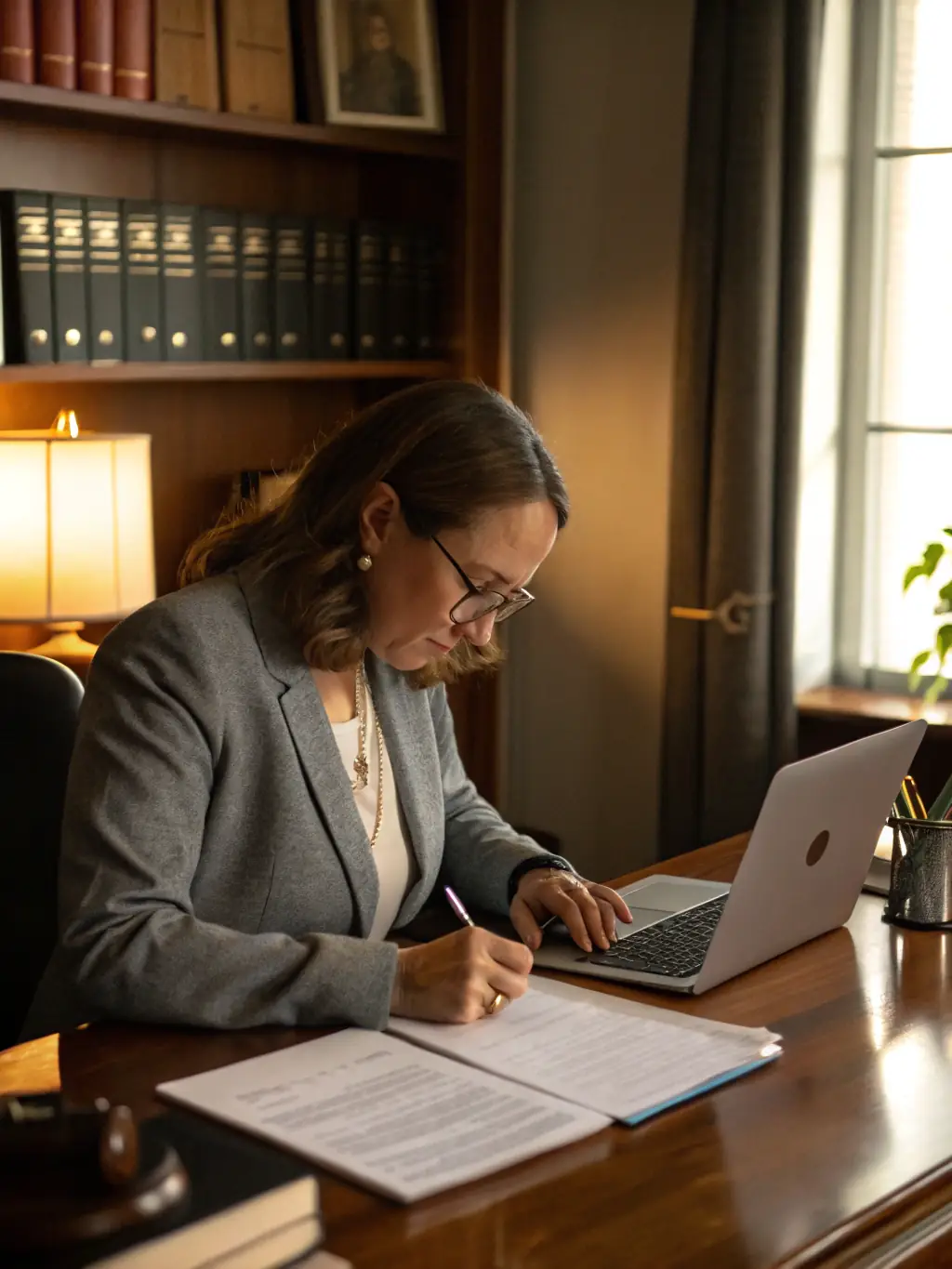 A legal professional drafting custom ADA-compliant policies for a business, ensuring all protocols align with federal guidelines.