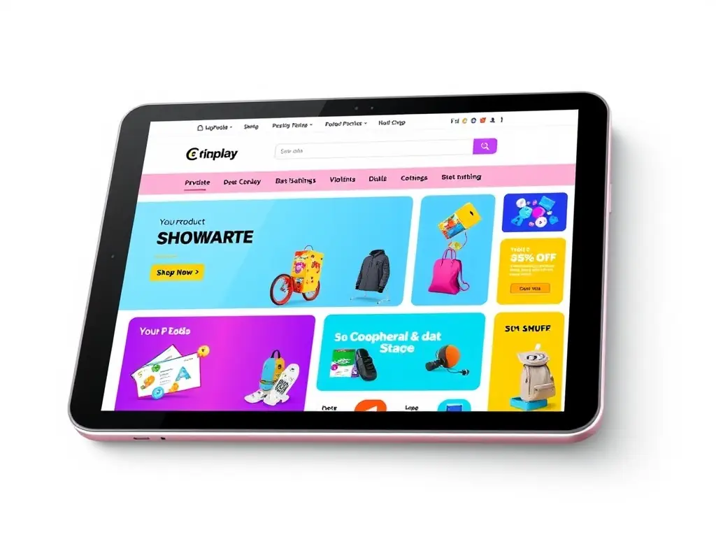A visually appealing website design highlighting the importance of fonts and layout in creating a fantastic user experience for an online store, emphasizing Omegacube's attention to detail in custom WordPress website design.
