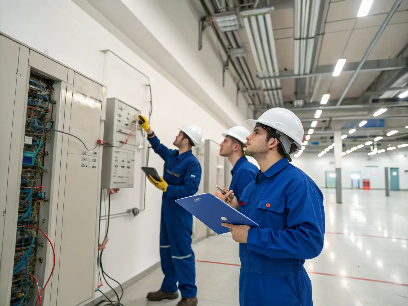 An image illustrating quality assurance processes, including inspection, testing, and compliance documentation.