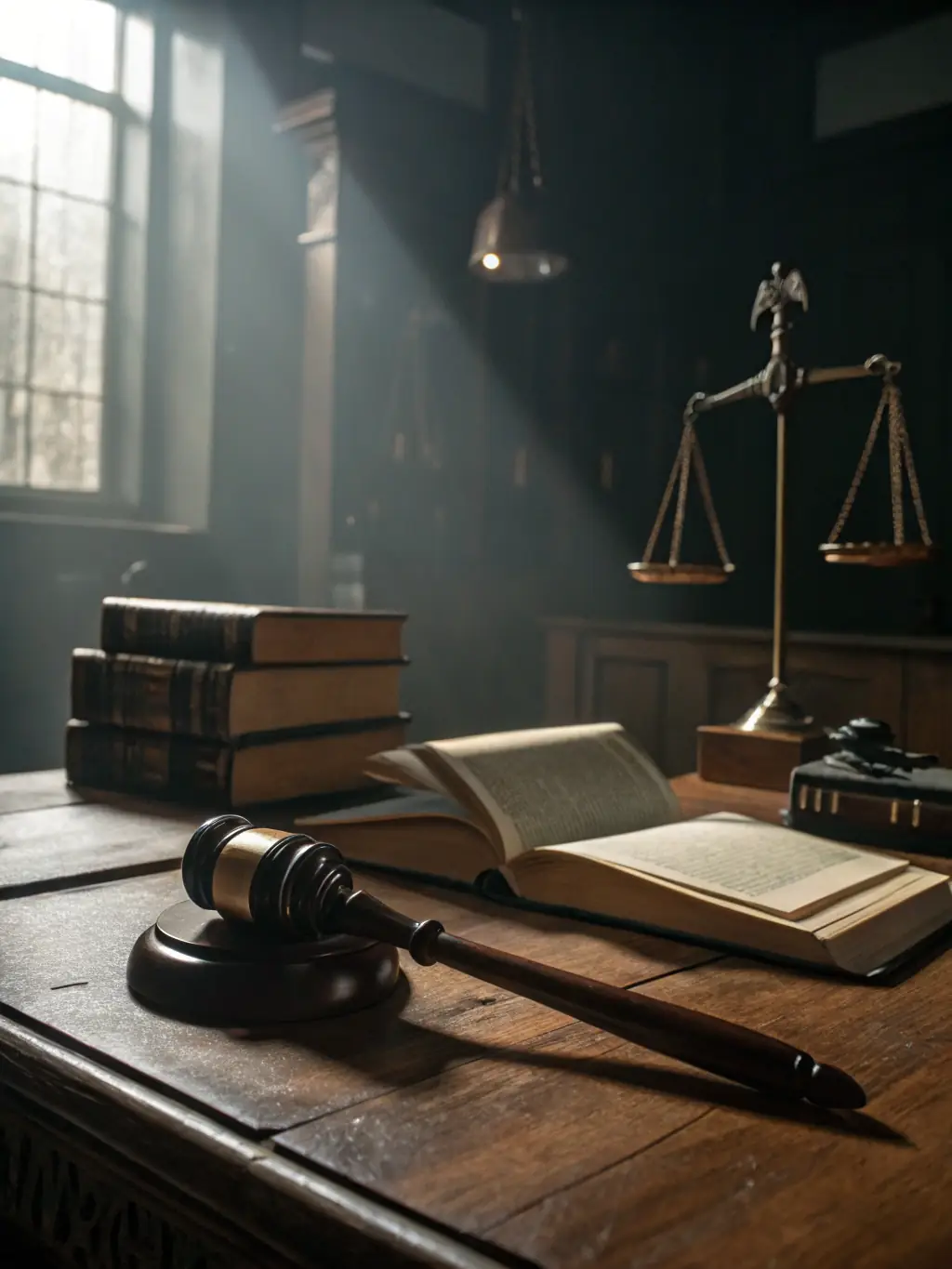 A gavel resting on a stack of legal documents, with a blurred background showing a courtroom setting. The image conveys the importance of timely legal action and court procedures.