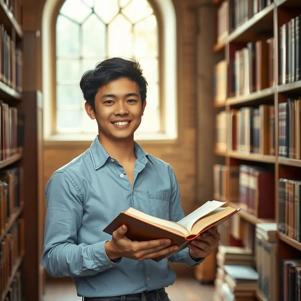 Daniel has short brown hair, a friendly demeanor, and is usually seen in casual attire.