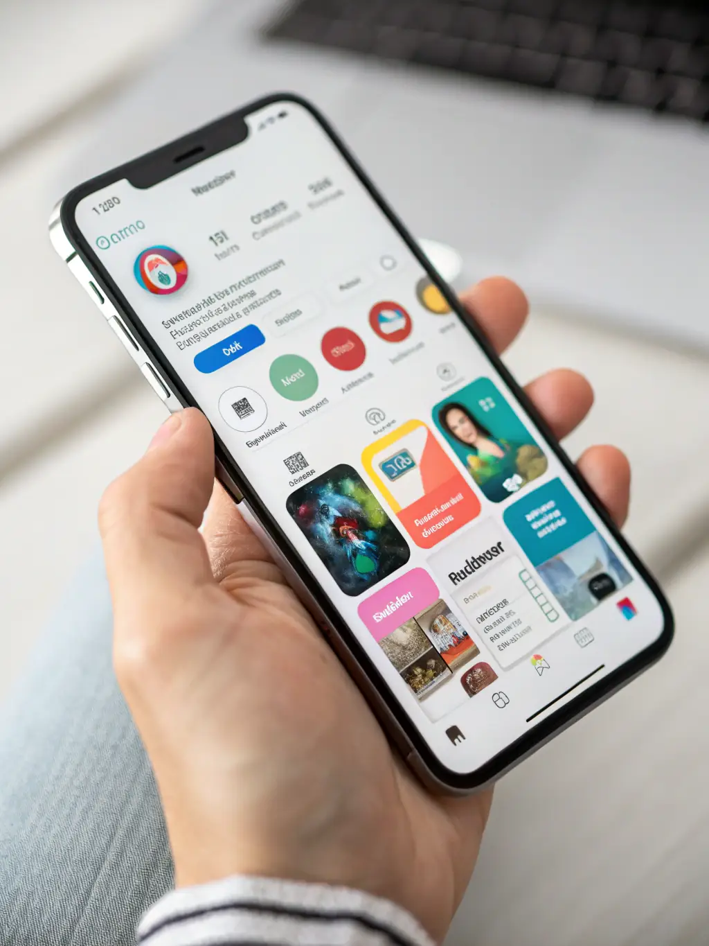 Screenshot of the MrGreen DC app interface on an iPhone, showcasing its user-friendly design and easy ordering process.