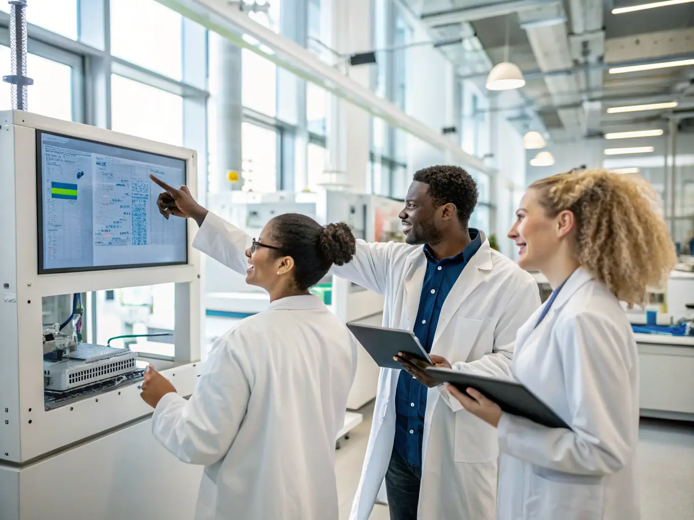 A collection of science articles with colorful and engaging graphics, translating complex research into accessible insights for the general public.