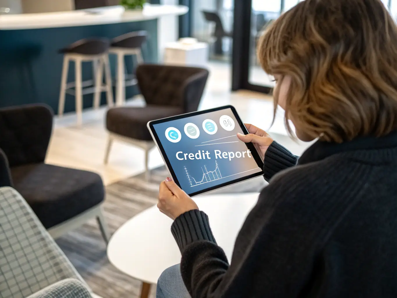 A person with a low credit score looking concerned, representing the challenges of obtaining loans with bad credit.