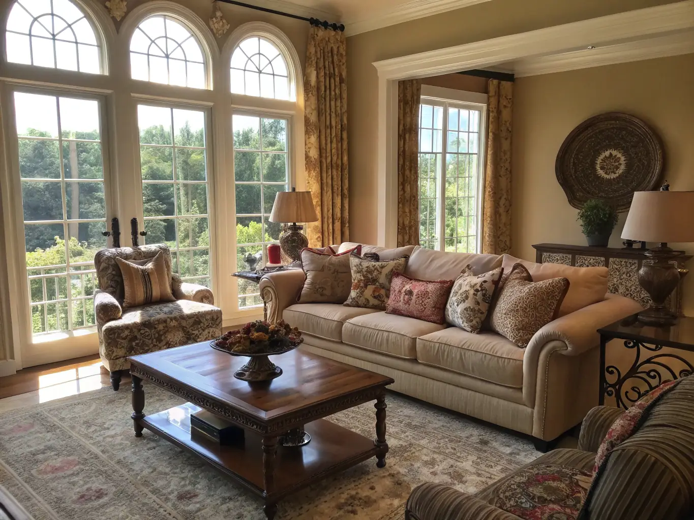 A sleek image of a well-managed rental property with elegant furnishings, highlighting rental management services.