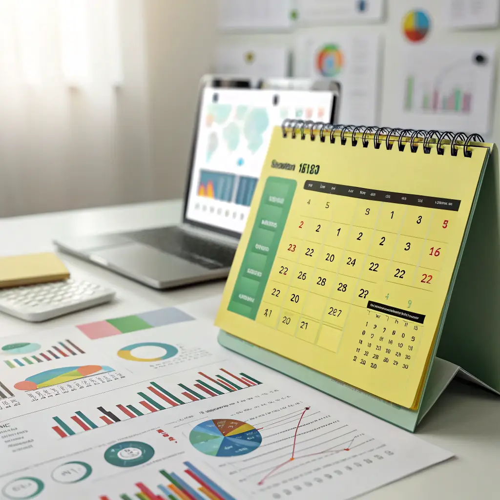 A social media scheduler agent interface with scheduled posts.