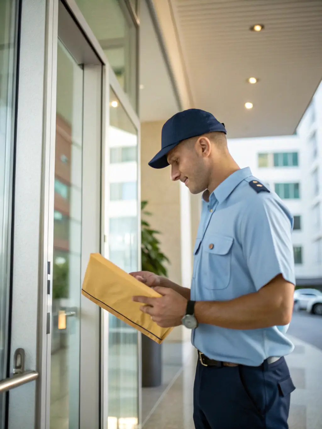 A visual representation of apostilled documents being securely delivered to a client, highlighting the final step of Trustpoint's apostille service.