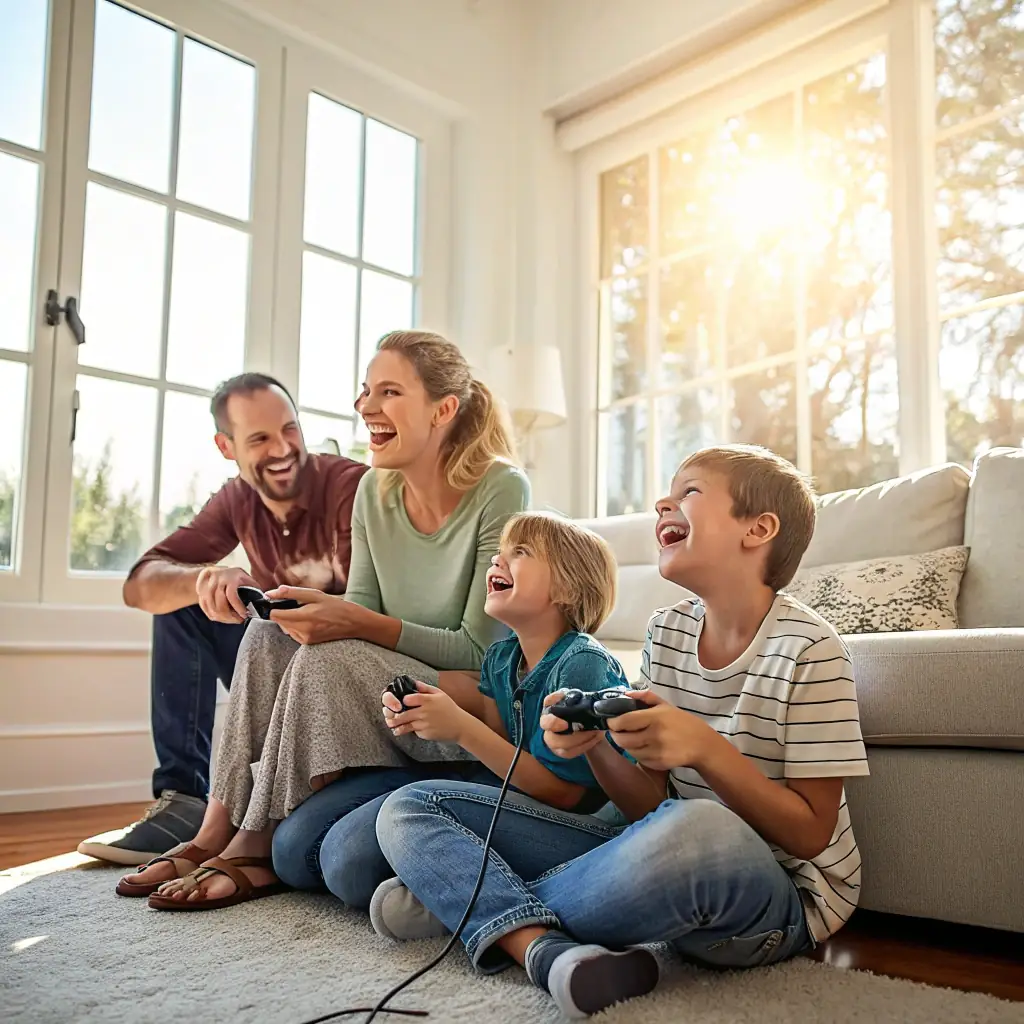 An image depicting a clean and pest-free home environment, showcasing the effectiveness of Span Shield Enterprise's pest control services. The image should convey a sense of safety and hygiene.