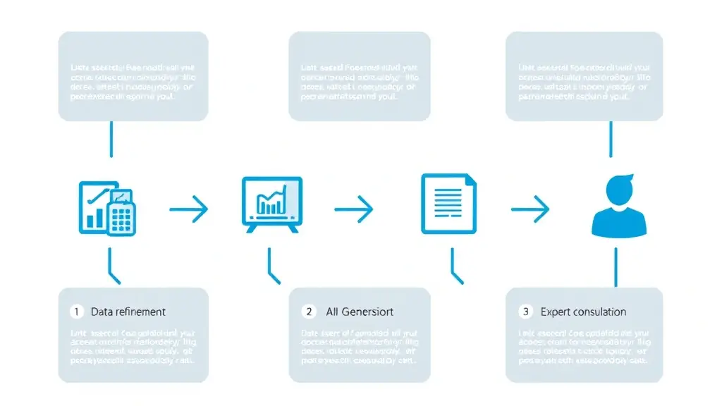A diagram illustrating the data refinement, AI analysis, report generation, and expert consultation steps in the Incentiviq.ai process.