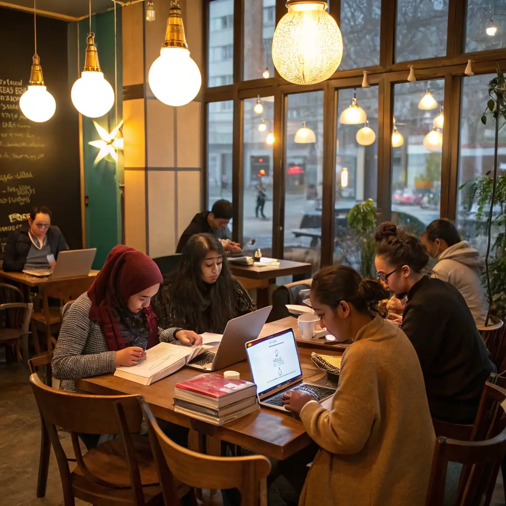 A visually appealing image representing branded content that doesn't feel like an advertisement. The image should convey a sense of storytelling and cinematic quality, suitable for social media platforms.