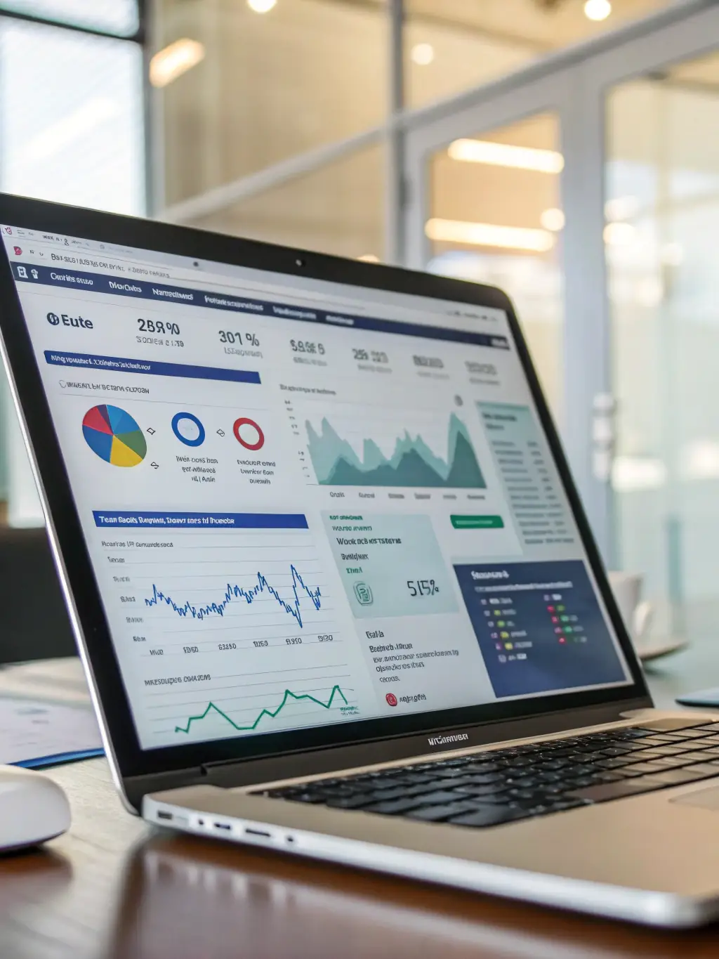 A dashboard view of Google Search Console, emphasizing the ability to monitor website performance and identify issues.